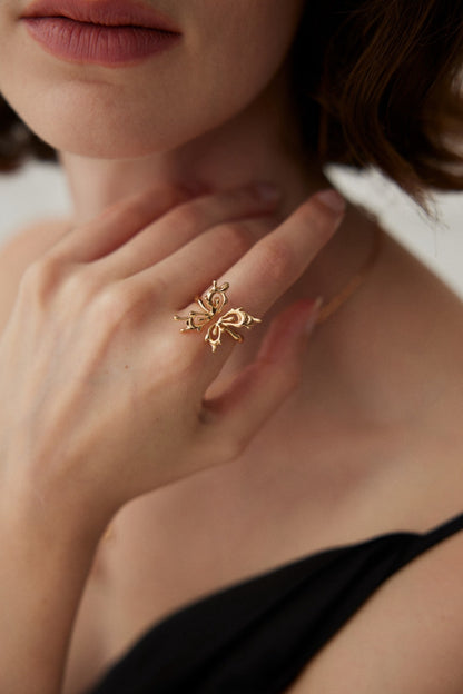 Butterfly Whisper Ring