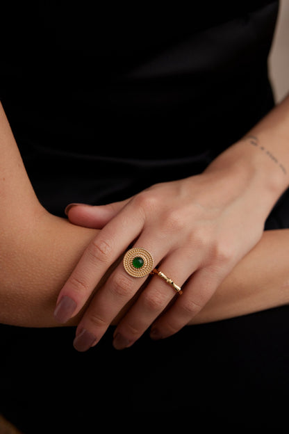 Verdant Orbit Ring