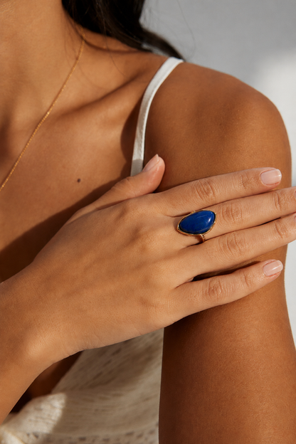 Lapis Aura Ring