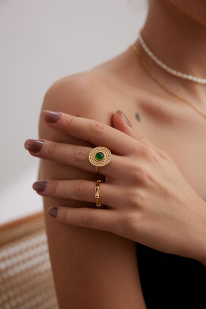 Verdant Orbit Ring