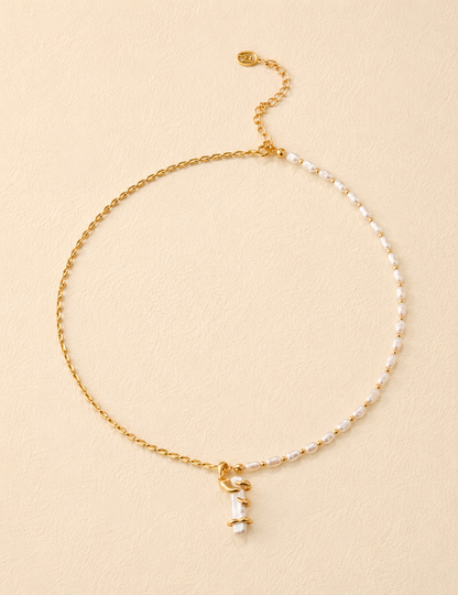Perle Flow Pendant Necklace