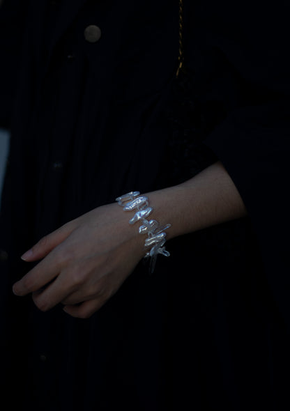 Moonwater Pearl & Crystal Bracelet