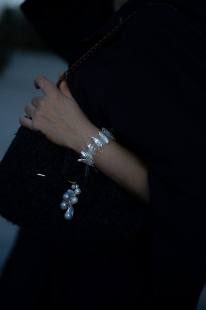 Moonwater Pearl & Crystal Bracelet