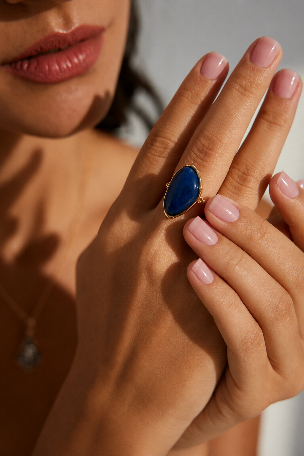Lapis Aura Ring